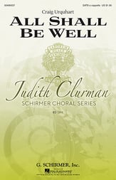 All Shall Be Well SATB choral sheet music cover